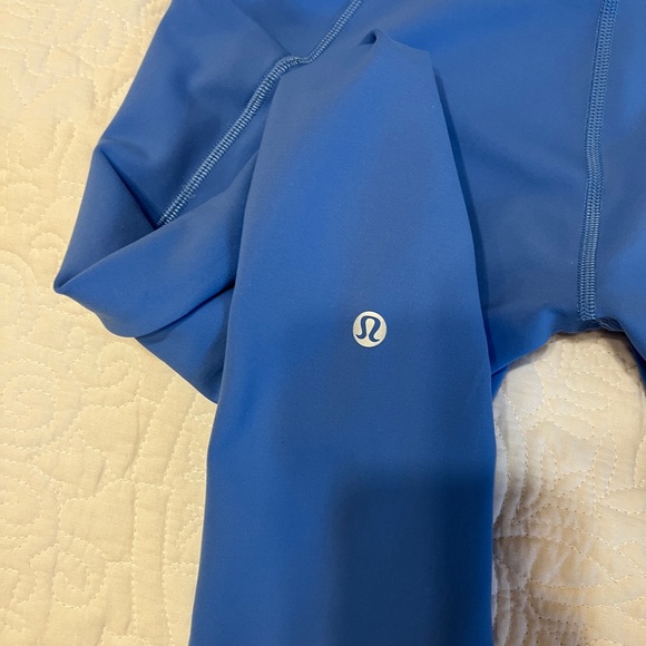 New Blue Wunder Train HR Tight 28” with Pockets Size 6, Color:  Pool - Picture 9 of 14